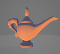 Genie Lamp 3D model