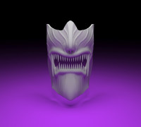 Samurai Mask 3D model