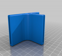 My Customized shelving system 3mm board T-module 3D model