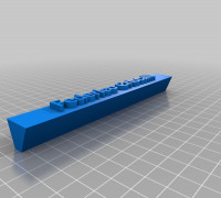 My Customized Nameplate 3D model