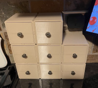 Modular Organizer System 3D model