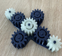 Moving Gears 3D model