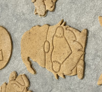 gnome cookie cutter 3D model