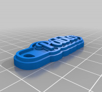 Llavero Pablo 3D model