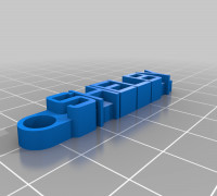SHELBY FLAT 3D model