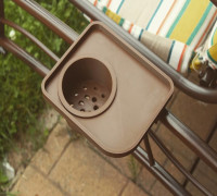 Cupholder table 3D model