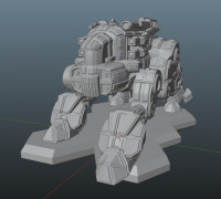 Ursa Battlemech 3D model
