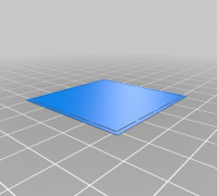 My Customized Bed Leveling Calibration Test Object (Parametric) 3D model