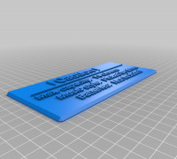 My Customized Label 3D model
