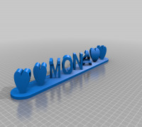 RealMona 3D model