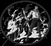 dracule mihawk one piece coasters 3D model