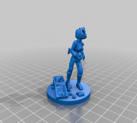 Characters from Too Many Bones 3D model