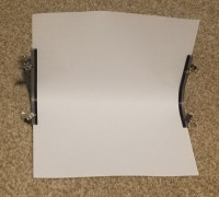 Paper background holder 3D model