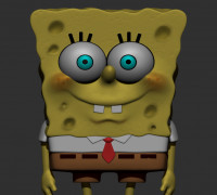 SpongeBob 3D model