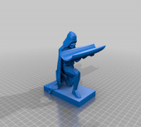 Darth Vader remote holder 3D model