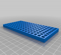 My Customized WS2812 Led Matrix Diffuser Grid 3D model