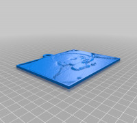 leo Lithopane 3D model