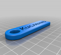 My Customized Personalized Key Chain 3D model