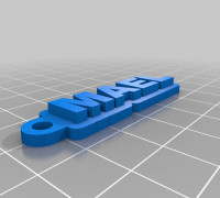 Clé mael 3D model