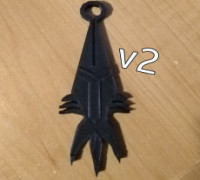Mass Effect - Reaper Ornament 3D model