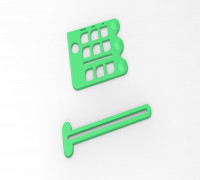 Didactic kit for reading and mathematics 3D model