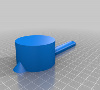 Measuring cup long handle 3D model