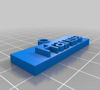 Hanse Keychain 3D model