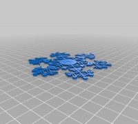 My Customized The Snowflake Machine 3D model