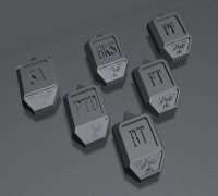 Vechicle Order Markers - Guard 3D model