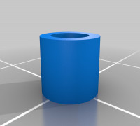 Parametric Spacer 4mm 3D model