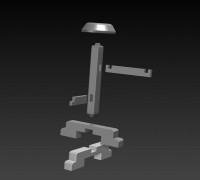 Kabuto support - stand only 3D model