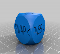 My Customized Text Dice 3D model