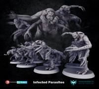 Infected Parasites 3D model
