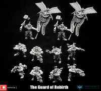Space Dwarf Warriors 3D model