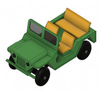 Ford M151 MUTT 3D model