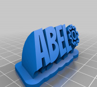 abel 3D model