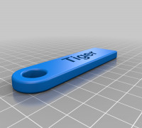 My Customized Personalized Key Chain 3D model