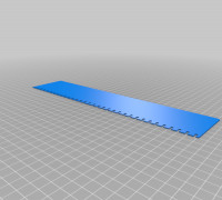 Cornell Notes Bookmark 3D model