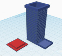 A fun candy dispenser with top 3D model