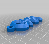 GHH keychain 3D model