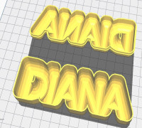 Diana text box III 3D model