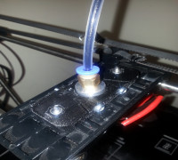 Robo 3D Bowden Hex Mount 3D model
