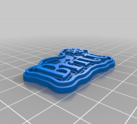 Britt Gift Tag 3D model