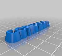My Customized text 3D model