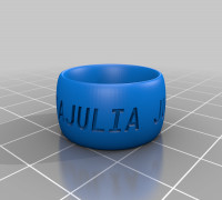 JULIA RING 3D model