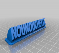 NOUNOUCHETTE 3D model