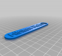 My Customized Name Keychain (Customizer) 3D model
