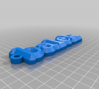 balek keychain 3D model