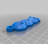 osef keychain 3D model