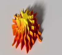 Sun Star 3D model